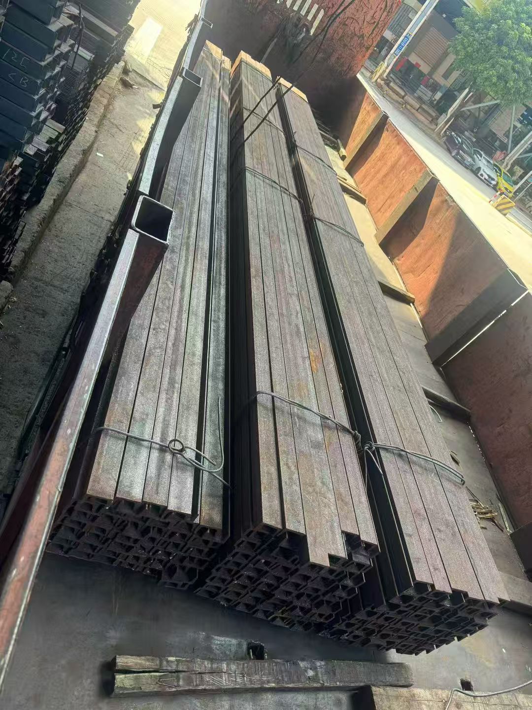 禅城区工地专用铺路钢板出租方通 - 方案